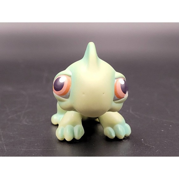 Littlest Pet Shop Iguana #29 Hasbro 2007 Green Lizard Figure LPS - Picture 3 of 11